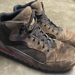 Danner Skyridge Dark Earth Brown Casual Hiking Boots Size 9 43EU